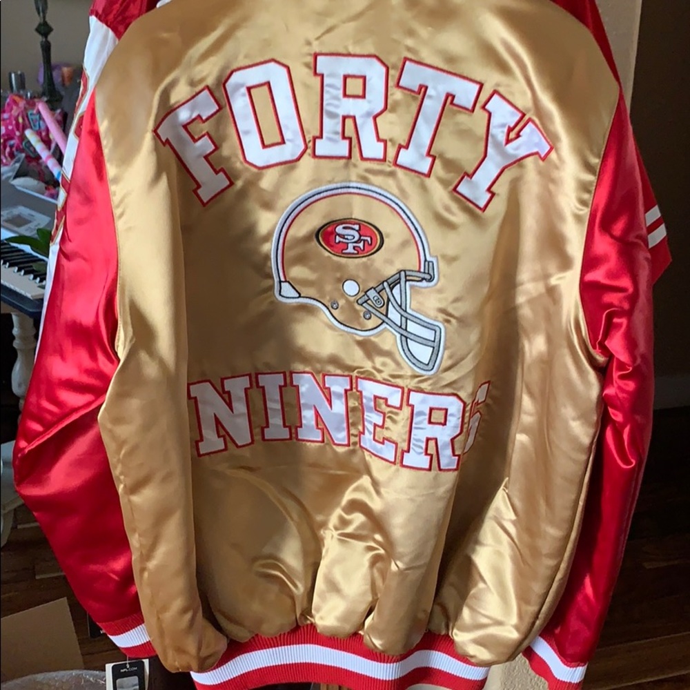 San Francisco 49ers Gold Jacket. BRAND NEW